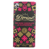 Divine Chocolate Bar - Dark Chocolate - 70 Percent Cocoa - Raspberries - 3.5 oz Bars - Case of 10 Divine Chocolate Bar - Dark Chocolate - 70 Percent Cocoa - Raspberries - 3.5 oz Bars - Case of 10