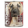 Petguard Dog Food - Beef Vegetables and Wheat Germ Dinner - Case of 12 - 13.2 oz.