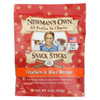 Newman's Own Organics Snack Sticks, and Rice - Chicken - Case of 12 - 4 oz.
