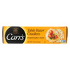 Carr's Table Water Crackers With Roasted Garlic and Herb - Case of 12 - 4.25 oz.