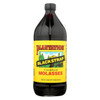 Plantation Blackstrap Molasses Syrup - Unsulphured - Case of 12 - 31 Fl oz.