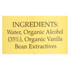 Flavorganics Extract - Organic - Vanilla - 2 oz - 1 each