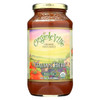 Organic Ville Organic Pasta Sauce - Italian Herb - Case of 12 - 24 Fl oz.