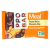 Probar Organic Peanut Butter Chocolate Chip Bar - Case of 12 - 3 oz