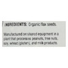 Woodstock Organic Flax Seeds - Case of 8 - 14 OZ