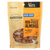 Woodstock Almonds - Raw - Case of 8 - 7.5 oz.