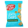 Enjoy Life - Lentil Chips - Plentils - Dill and Sour Cream - 4 oz - case of 12 Enjoy Life - Lentil Chips - Plentils - Dill and Sour Cream - 4 oz - case of 12