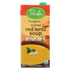 Pacific Natural Foods Curried Soup - Red Lentil - Case of 12 - 32 Fl oz.