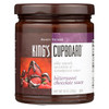 The King's Cupboard Dessert Sauces - Bittersweet Chocolate - Case of 12 - 10.4 oz.