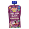 Earth's Best Organic Apple Plum Kamut Fruit and Grain Puree - Stage 2 - Case of 12 - 4.2 oz.