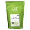 One Degree Organic Foods Hemp Seeds - Organic - Case of 6 - 16 oz