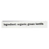 One Degree Organic Foods Organic Green Lentils - Case of 6 - 16 oz.