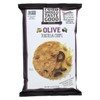 Food Should Taste Good Olive Tortilla Chips - Olive - Case of 12 - 5.5 oz.