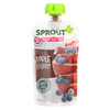 Sprout Organic Baby Food - Apple and Blueberry - Case of 10 - 4 oz. Sprout Organic Baby Food - Apple and Blueberry - Case of 10 - 4 oz.