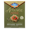 Blue Diamond - Artesion Nut Thins - Sesame Seed - Case of 12 - 4.25 oz.