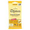 Chimes Ginger Chews - Peanut Butter - Case of 12 - 1.5 oz