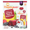 Happy Baby Food - Organic - Simple Combos - Bananas Beets and Blueberries - 6 Plus Months - Stage 2 - 3.5 oz - Case of 16 Happy Baby Food - Organic - Simple Combos - Bananas Beets and Blueberries - 6 Plus Months - Stage 2 - 3.5 oz - Case of 16