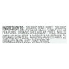 Happy Tot Toddler Food - Organic - Green Bean Pear and Pea - 4/4.22oz - case of 4 Happy Tot Toddler Food - Organic - Green Bean Pear and Pea - 4/4.22oz - case of 4
