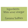 Monari Federzoni White Wine Vinegar - Case of 6 - 16.9 Fl oz.