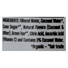 Steaz Lightly Sweetened Green Tea - Coconut Water - Case of 12 - 16 Fl oz. Steaz Lightly Sweetened Green Tea - Coconut Water - Case of 12 - 16 Fl oz.