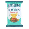 Beanitos Bean Chip - White Bean with Sea Salt - Case of 6 - 6 oz. Beanitos Bean Chip - White Bean with Sea Salt - Case of 6 - 6 oz.