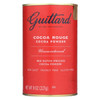 Guittard Chocolate Cocoa Powder - Unsweetened - Case of 6 - 8 oz.