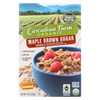 Cascadian Farm Organic Granola Cereal - Maple Brown Sugar - Case of 6 - 15 oz