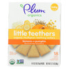 Plum Organics Little Yums - Pumpkin and Banana - Case of 6 - 3 oz.