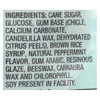 Glee Gum Chewing Gum - Peppermint  - Case of 6 - 75 Count