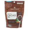 Navitas Naturals Cacao Nibs - Organic - Raw - 4 oz - case of 12