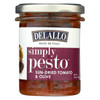 Delallo - Pasta Sauce - Sun-Dried Tomato & Olive - Case of 6 - 6.35 oz.