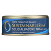 Sustainable Seas Solid Albacore Tuna In Water - Case of 12 - 4.1 oz.