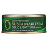 Sustainable Seas Solid Light Tuna in Water - Case of 12 - 4.1 oz. Sustainable Seas Solid Light Tuna in Water - Case of 12 - 4.1 oz.
