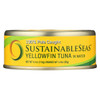Sustainable Seas Yellowfin Tuna In Water - Case of 12 - 4.1 oz.