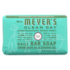 Mrs. Meyer's Clean Day - Bar Soap - Basil - 5.3 oz - Case of 12