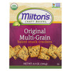 Milton's Snack Crackers - Original Multi-Grain - Case of 12 - 6.5 oz.