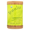 Teatulia Organic Herbal Tea - Lemongrass - Case of 6 - 30 Count