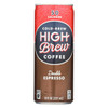 High Brew Coffee Coffee - Ready to Drink - Double Espresso - 8 oz - case of 12