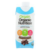 Orgain Organic Vegan Nutritional Shakes - Smooth Chocolate - Case of 12 - 11 Fl oz.