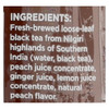 Argo Tea - Unsweetened Ginger Peach Tea - Case of 12 - 13.5 fl oz.