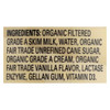 Organic Valley Fuel Milk Protien Shake - Vanilla - Case of 12 - 11oz Bottle