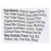Nutiva Organic O Coconut Bar - Hemp and Chia - .5 oz - Case of 24