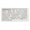 Pacific Natural Foods Hemp Vanilla - Non Dairy - Case of 6 - 8 Fl oz.