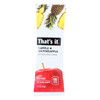 That's It Fruit Bar - Apple and Pinapple - Case of 12 - 1.2 oz That's It Fruit Bar - Apple and Pinapple - Case of 12 - 1.2 oz