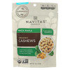 Navitas Naturals Cashews - Organic - Superfood Plus - Maca Maple - 4 oz - case of 12