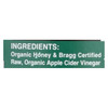 Bragg Apple Cider Vinegar - Vinegar and Honey Blend - Case of 12 - 32 fl oz. Bragg Apple Cider Vinegar - Vinegar and Honey Blend - Case of 12 - 32 fl oz.