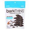 Bark Thins Snacking Chocolate - Dark Chocolate Toasted Coconut with Almonds - Case of 12 - 4.7 oz.