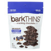 Bark Thins Snacking Dark Chocolate - Blueberry with Quinoa Crunch - Case of 12 - 4.7 oz.