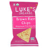 Luke's Organic Brown Rice Chips - Case of 12 - 5 oz. Luke's Organic Brown Rice Chips - Case of 12 - 5 oz.