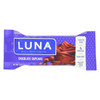 Luna Organic Nutrition Bar - Chocolate Cupcake - Gluten Free - 1.69 oz - Case of 15